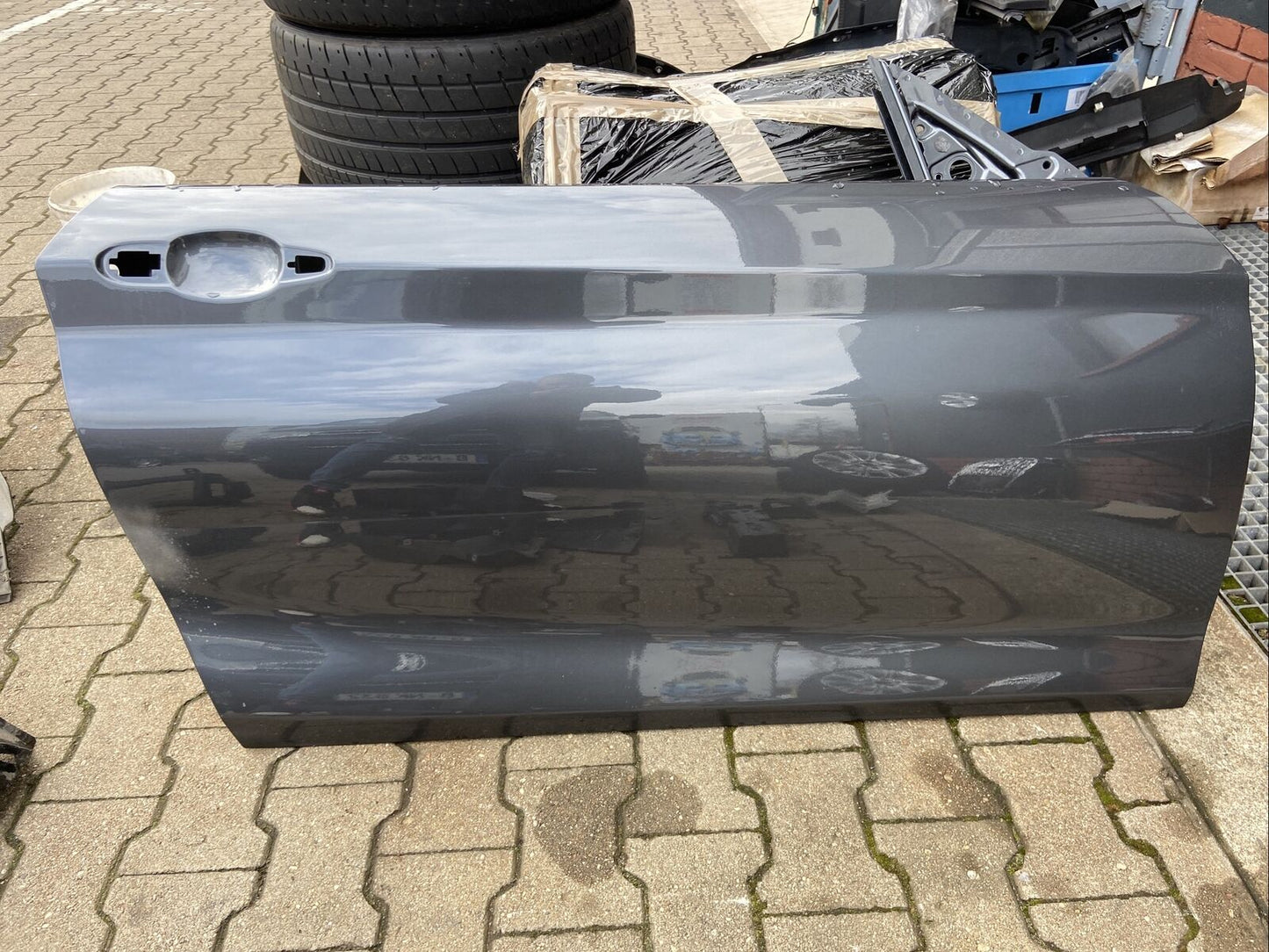 ORIGINAL BMW F22 F23 Tür rechts Mineralgrau