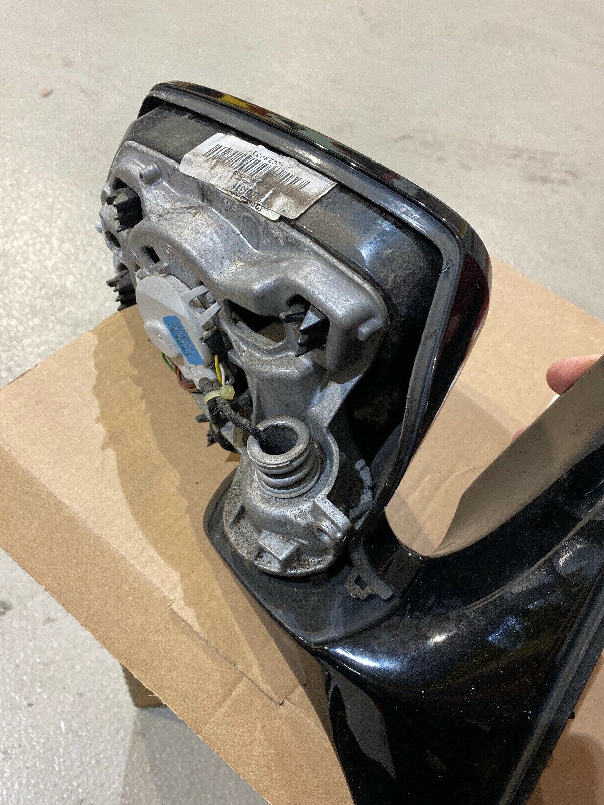 BMW F10 F11 LCI Aussenspiegel R. Elektrochrom Shadowline Anklappfunktion 7283624