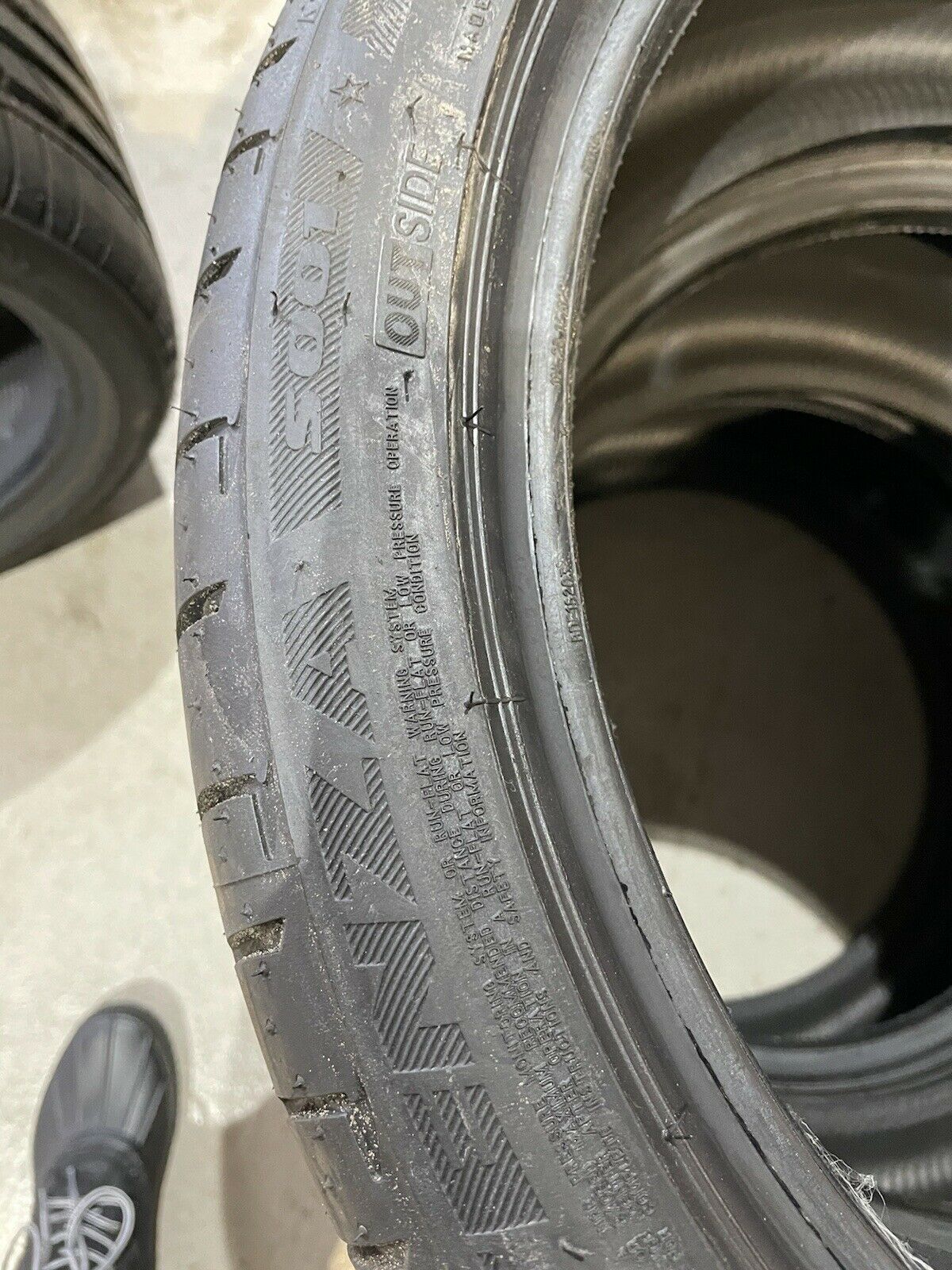 4x BMW BRIDGESTONE RSC SOMMERREIFEN MISCHBEREIFUNG 225 40 R18 & 245 35 R18