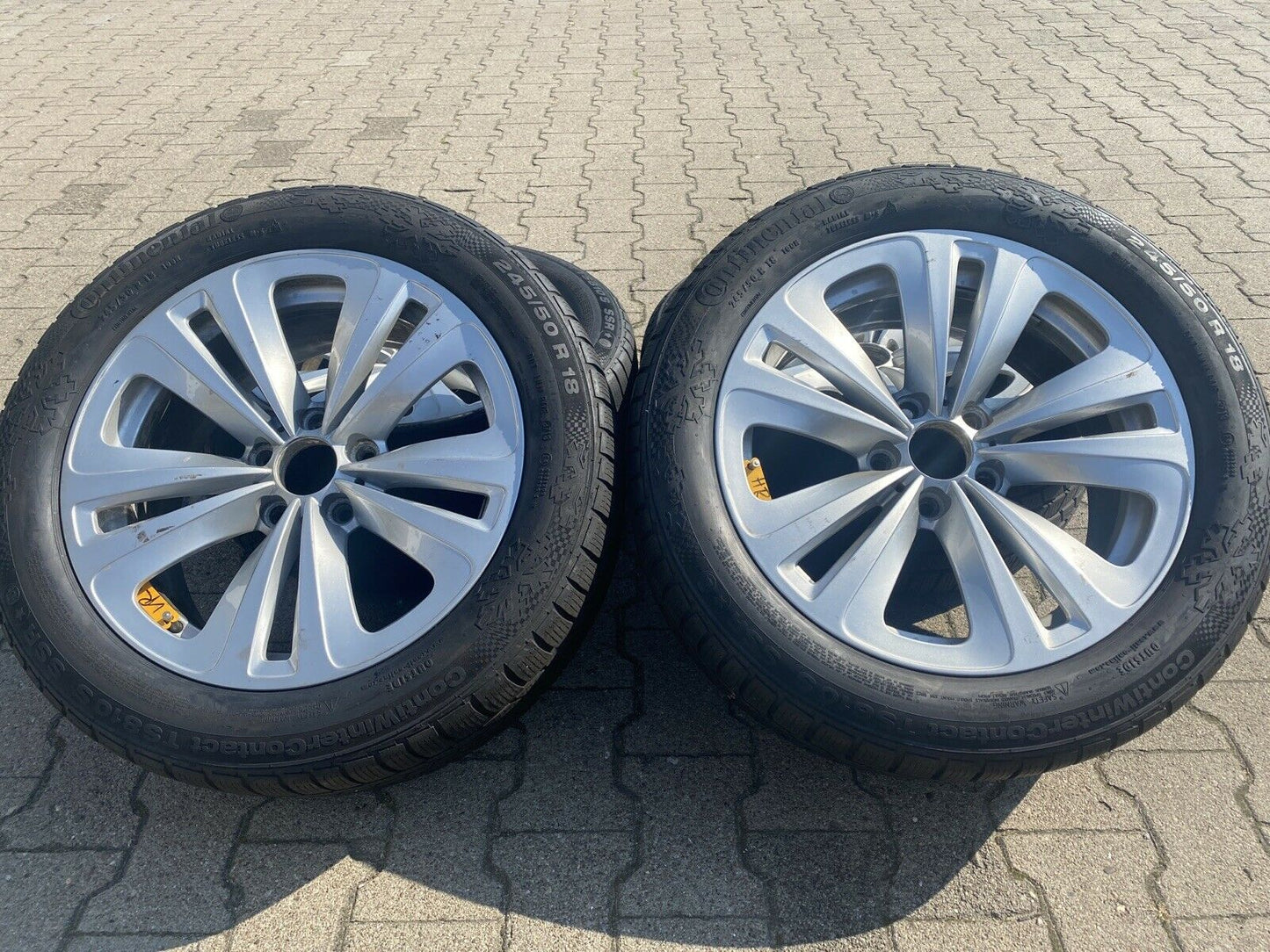 BMW F07 F01 F12 F06 Alufelgen Styling 234 Winterreifen CONTINENTAL RSC 6775403