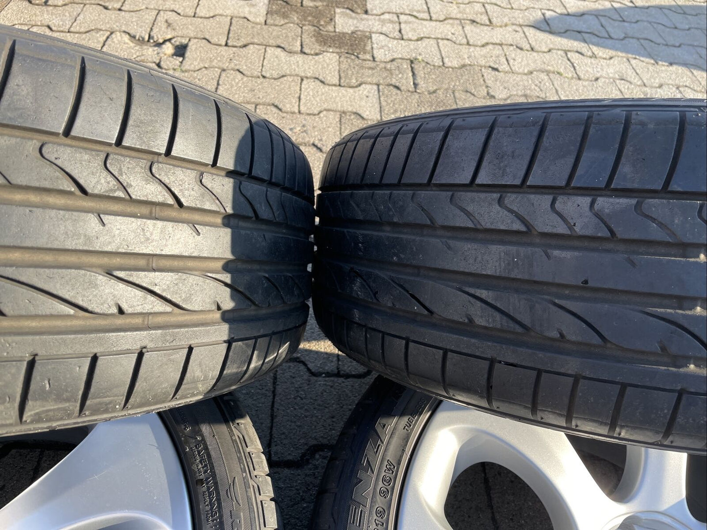 BMW E63 E64 ALUFELGEN Styling 121 TN 6760629 & 6760630 SOMMERREIFEN BRIDGESTONE