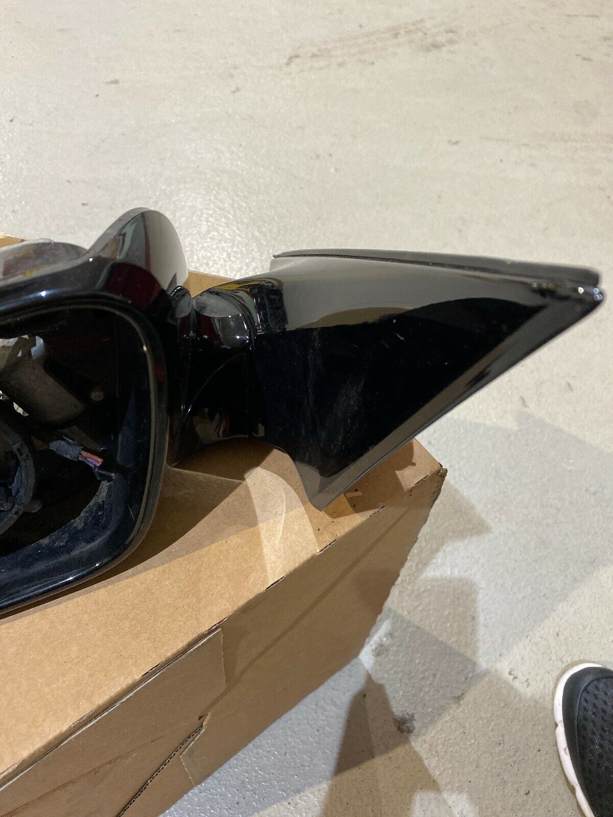 BMW F10 F11 LCI Aussenspiegel L. Elektrochrom Shadowline Anklappfunktion 7283623