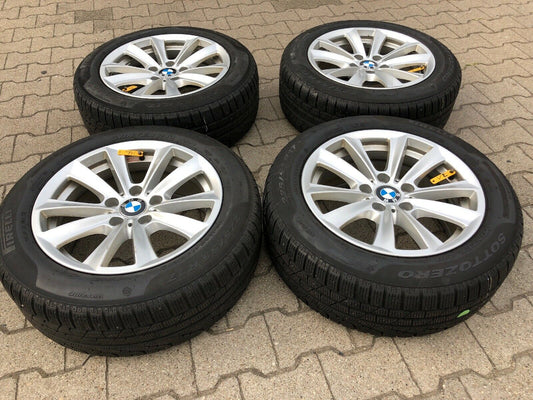 BMW F10 F11 F06 F12 V Speiche 236 Alufelgen Winterreifen 225 55 R17 97H PIRELLI