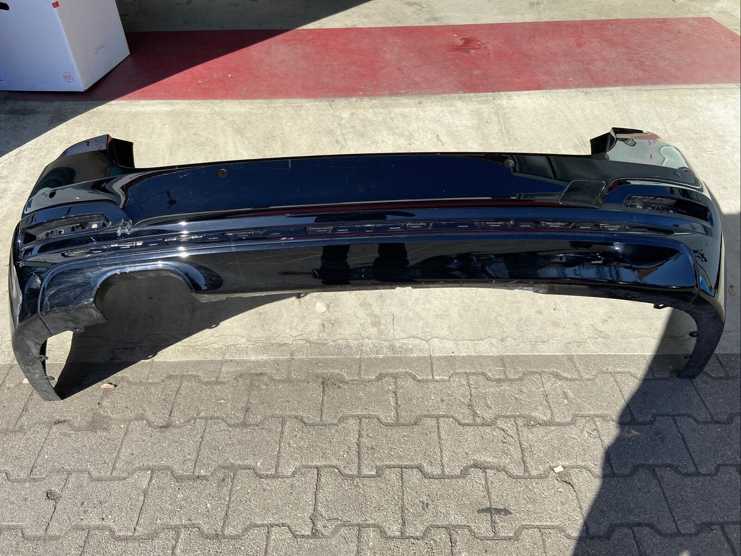 ORIGINAL BMW F31 LCI FACELIFT Stoßstange TOURING PDC Basis 6 Zylinder 7384580