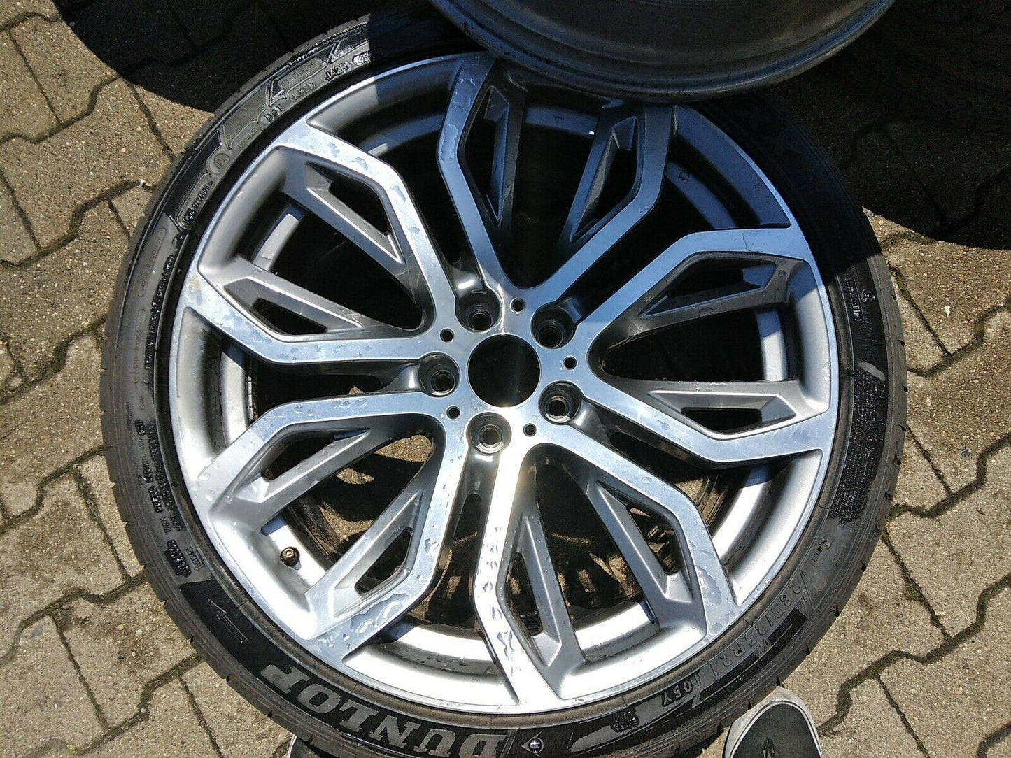 ORIGIN. BMW X5 F15 E70 M Y SPEICHE 375 Alufelgen DUNLOP SOMMERREIFEN 21 ZOLL RSC
