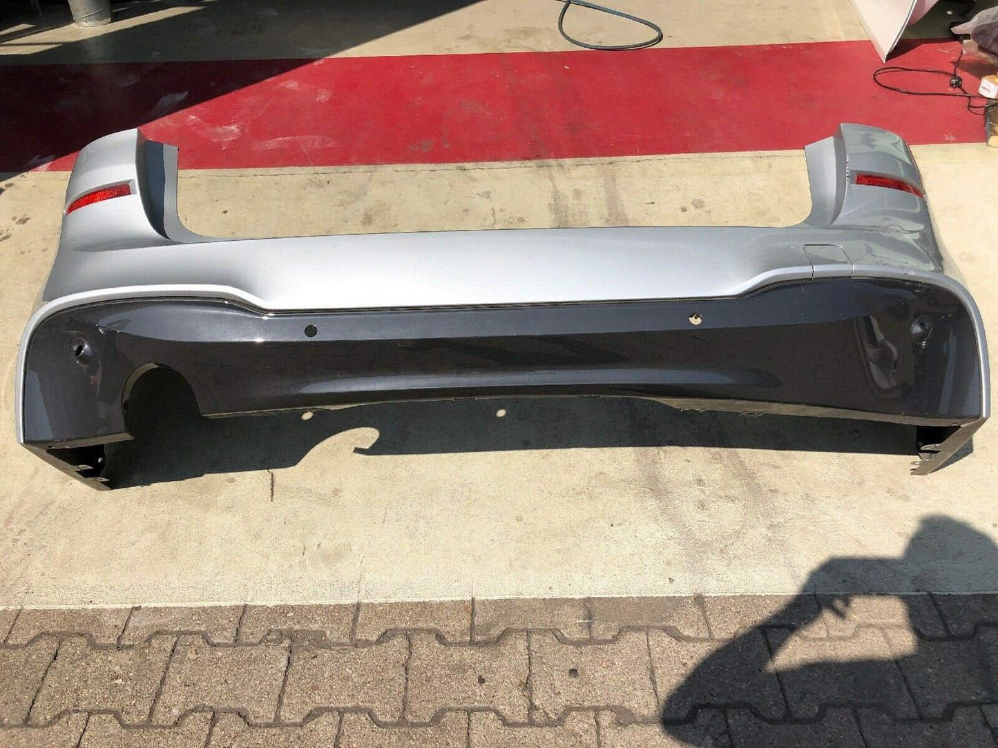 ORIGINAL BMW F46 Gran Tourer M PAKET Stoßstange mit PDC & DIFFUSOR HINTEN
