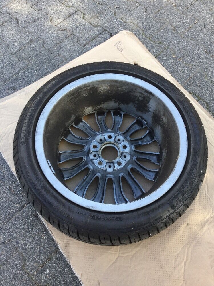 BMW X1 E84 Style 321 ALUFELGE 6789144 Goodyear 225 40 R18 Sommerreifen RSC 8x 18