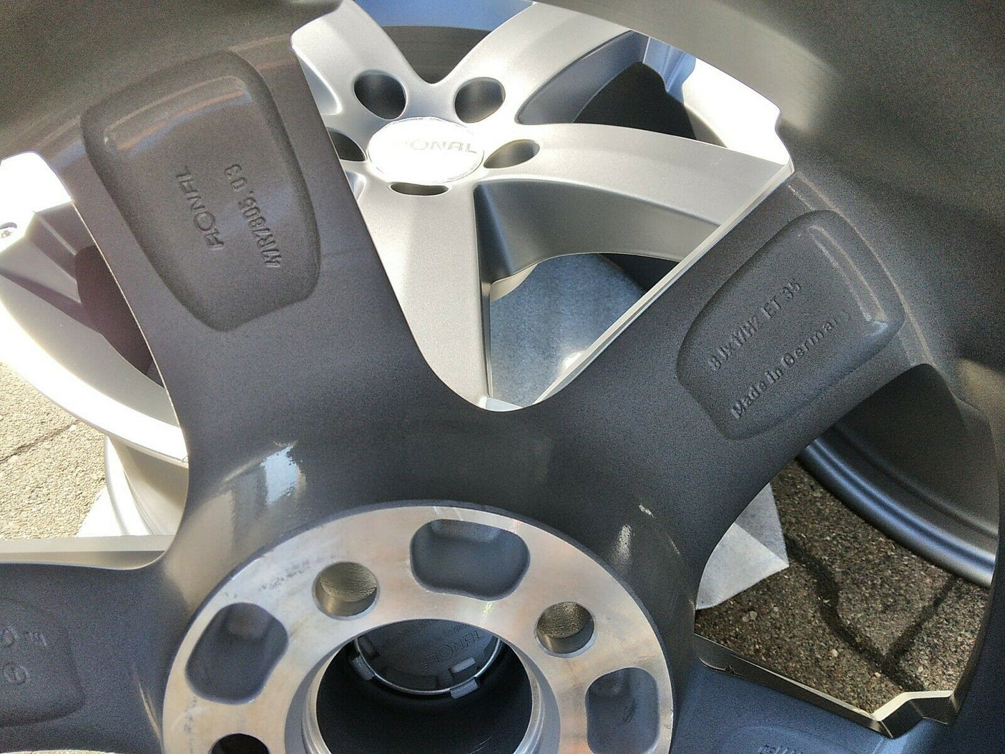 BMW AUDI Mercedes 17" RONAL R47 Alufelgen NB82 Anthrazit hornkopiert KBA 46257
