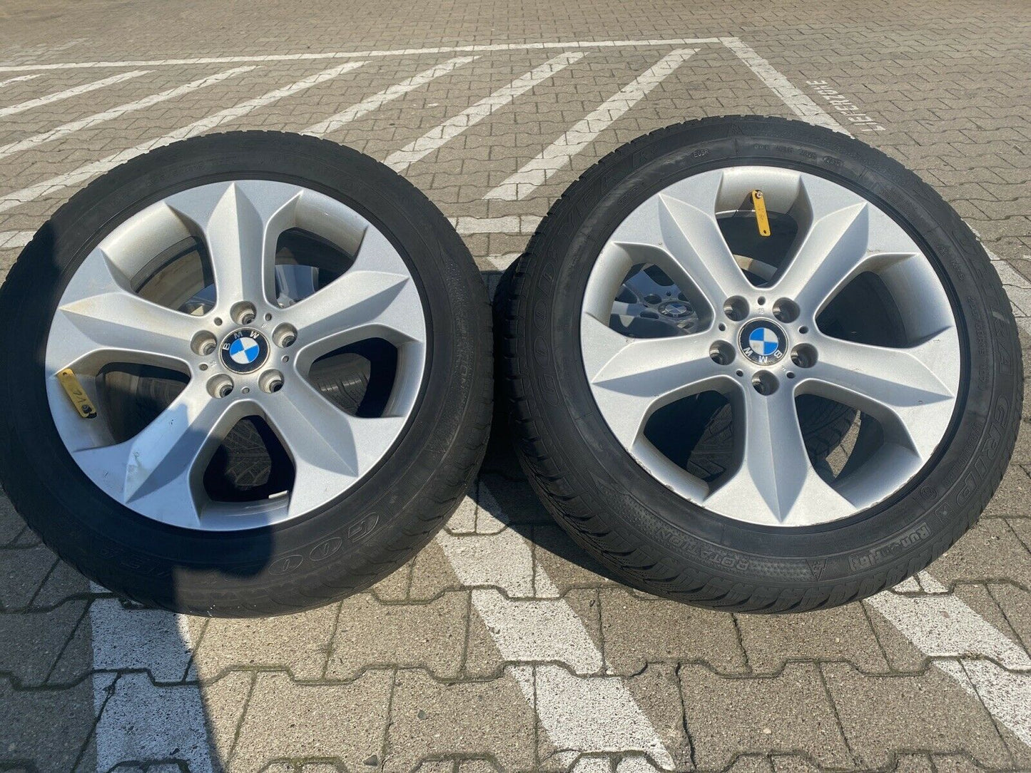 BMW X6 E71 ALUFELGEN STYLING 232 GOODYEAR 255 50 R19 107V RSC WINTERREIFEN 7mm