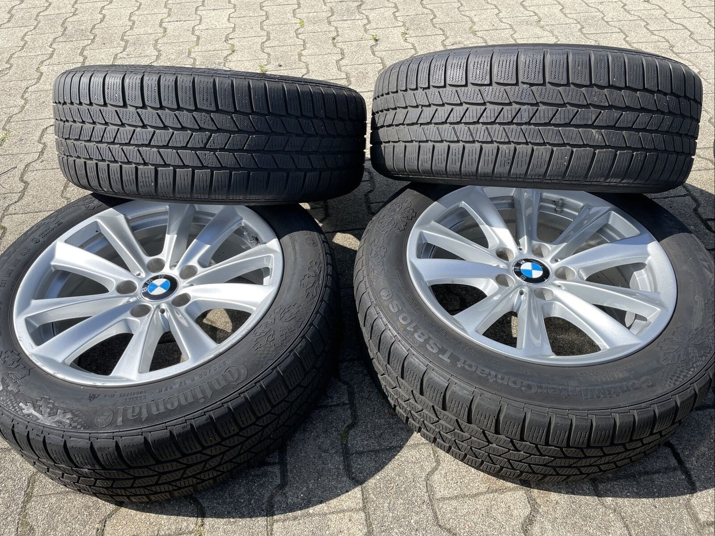 BMW F10 F11 F12 V Speiche 236 Alufelgen RDCI Winterreifen 225 55 R17 97H 6780720