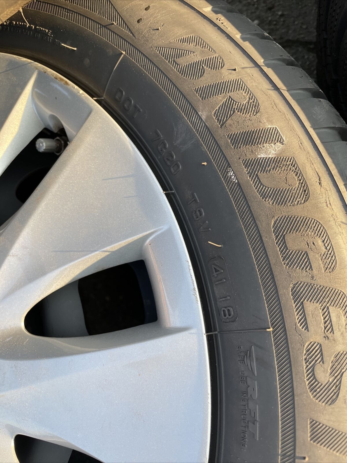 BMW F30 F31 Bridgestone RSC Winterreifen RDCI SENSOREN 205 60 R16 92H RADKAPPEN