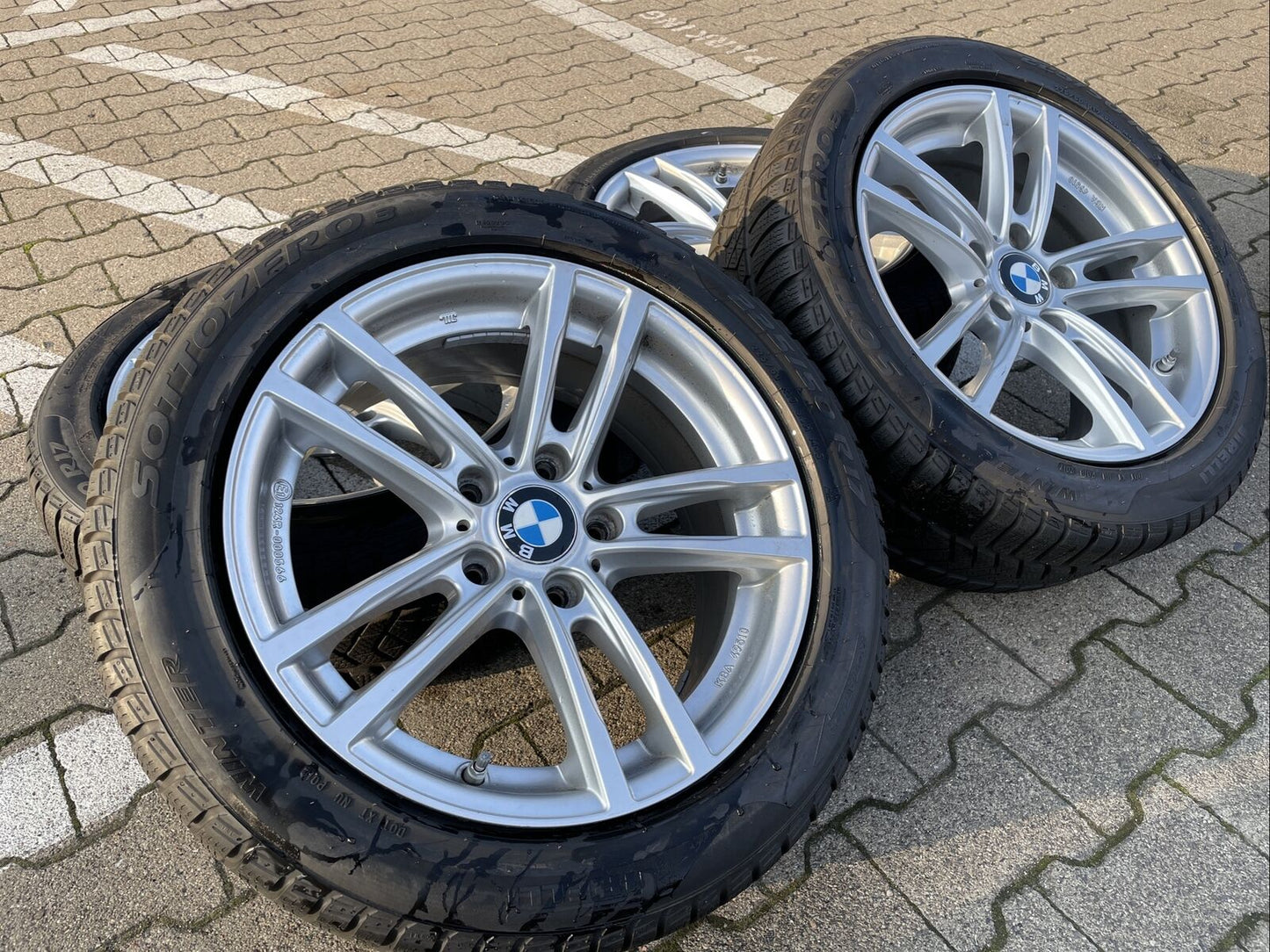 BMW X1 E84 ALUFELGEN Winterreifen Uniwheels KBA49510 RDCI PIRELLI 225 50 R17 94H