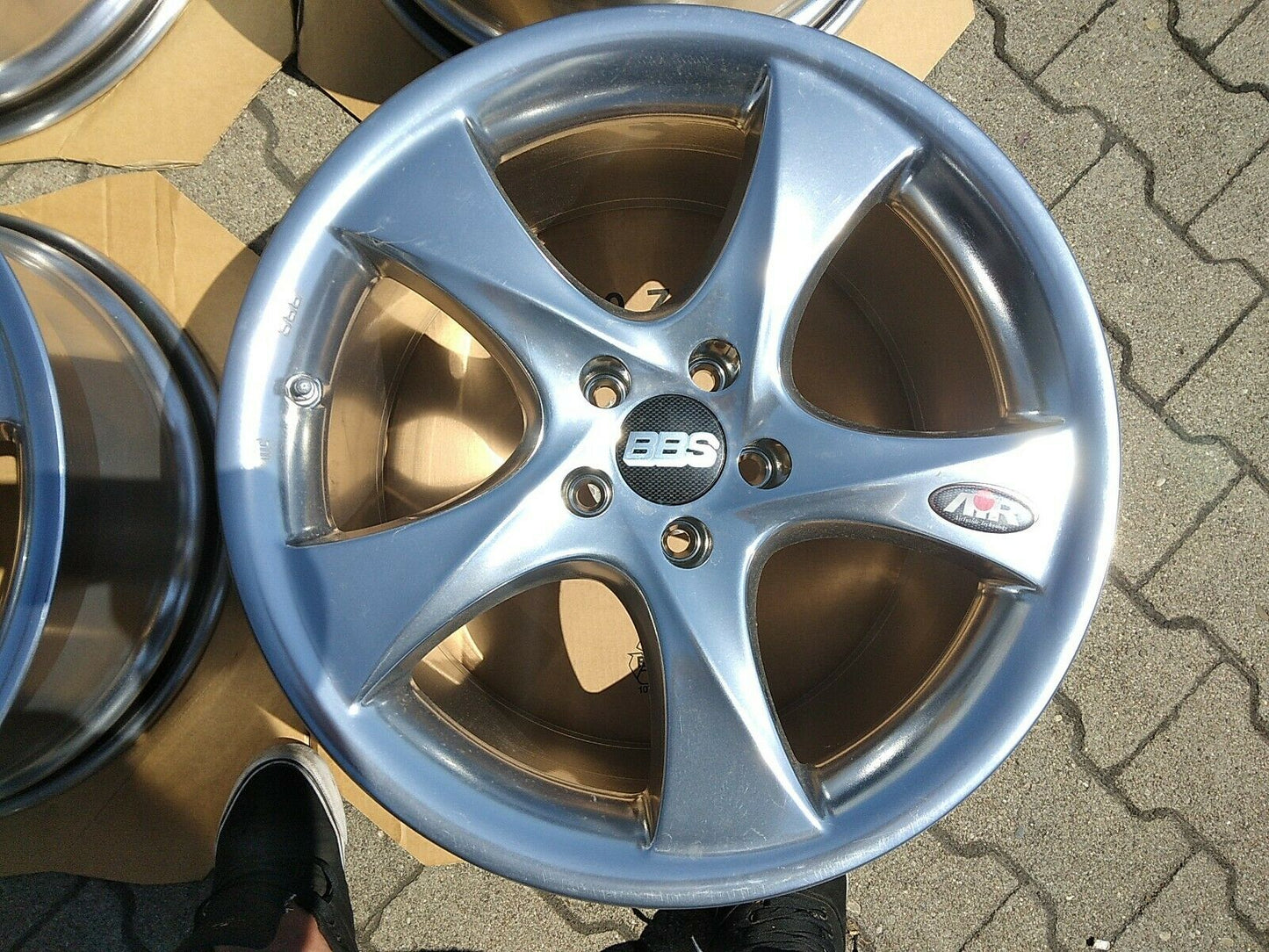 4x NEUE BMW BBS AIR X5 E53 E70 X3 E83 Alufelgen AI 002 10J 20Zoll ET35 - 0546020