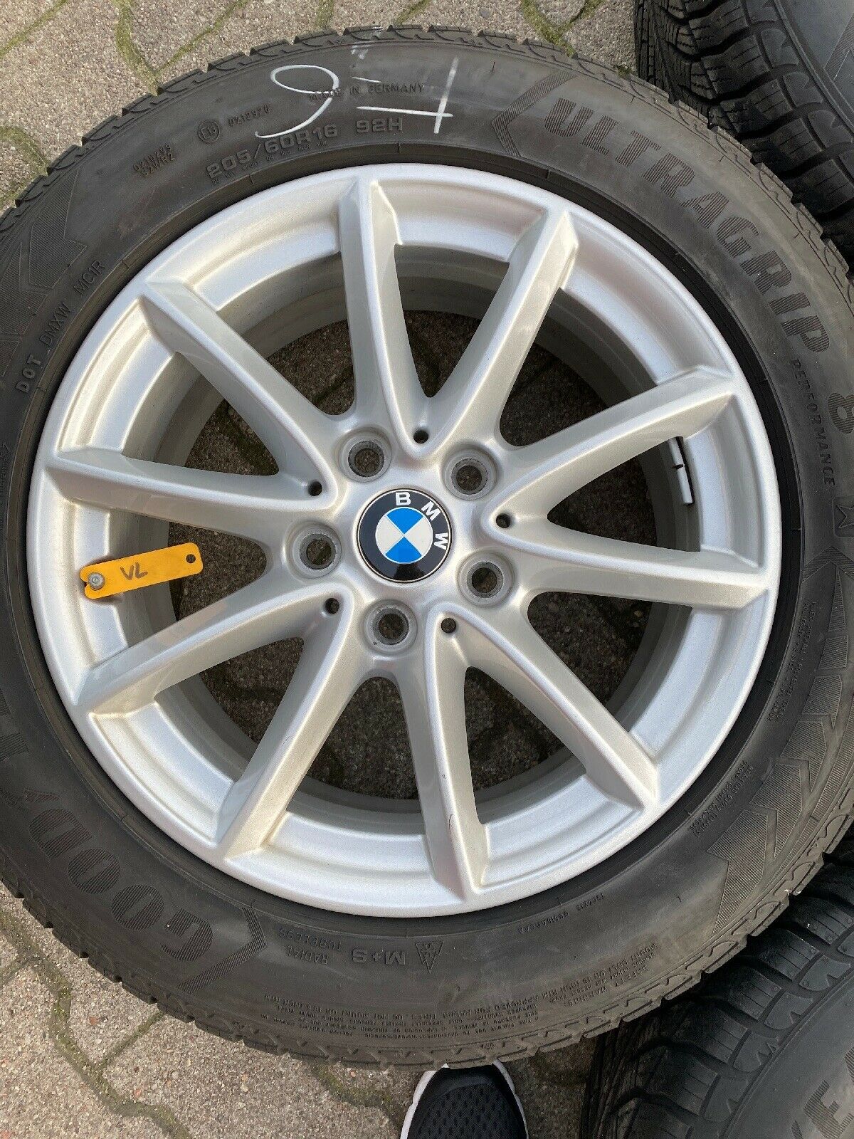 BMW F45 F46 Alufelgen Styling 471 WINTERREIFEN 205 60 R16 92V RSC RDCI 6855080