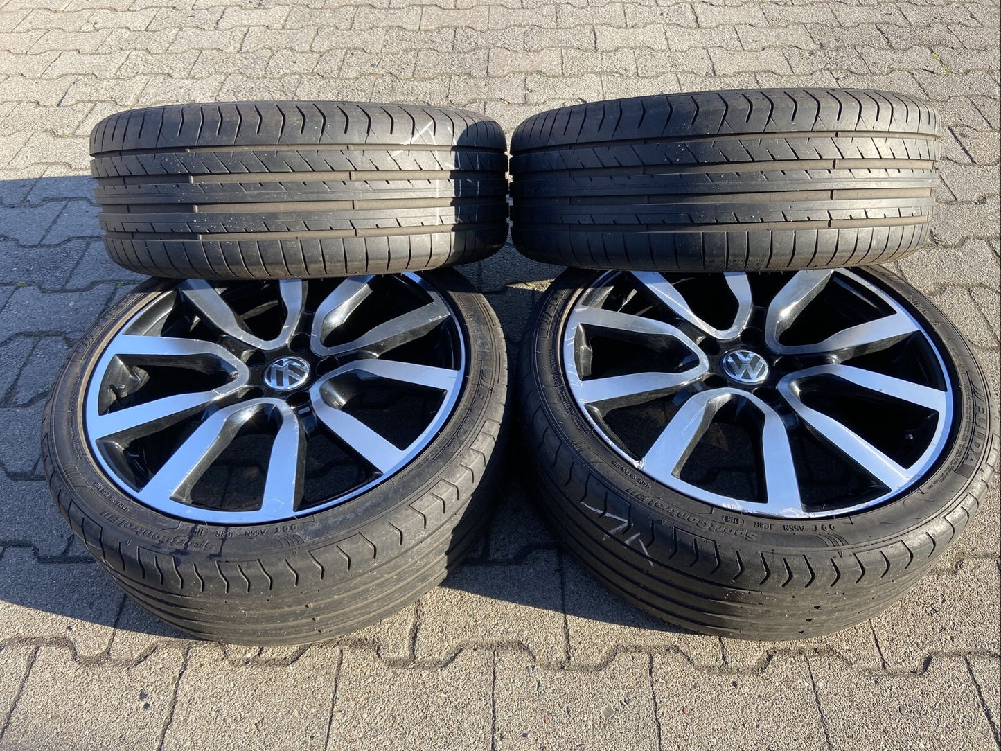 VW GOLF 6+7 GTI SERRON Alufelgen FULDA Sommerreifen 225 40 R18 92Y 5K0601025 AC