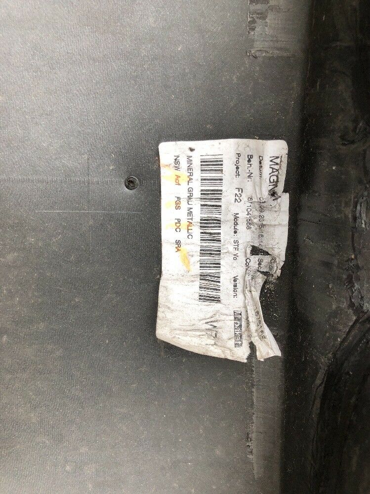 ORIGINAL BMW F22 F23 M PAKET Stoßstange PDC SWR Mineralgrau 8055299