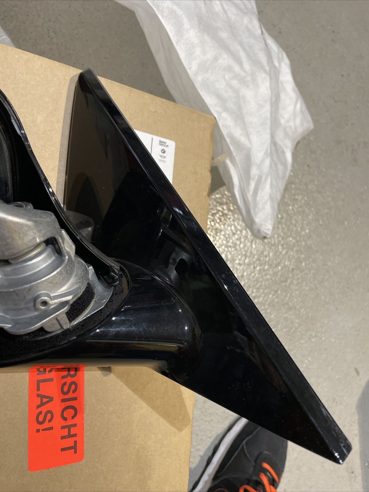 BMW 1er E82 E88 E81 M Aussenspiegel beheizt GLANZ SCHWARZ SHADOW LINE 7282044