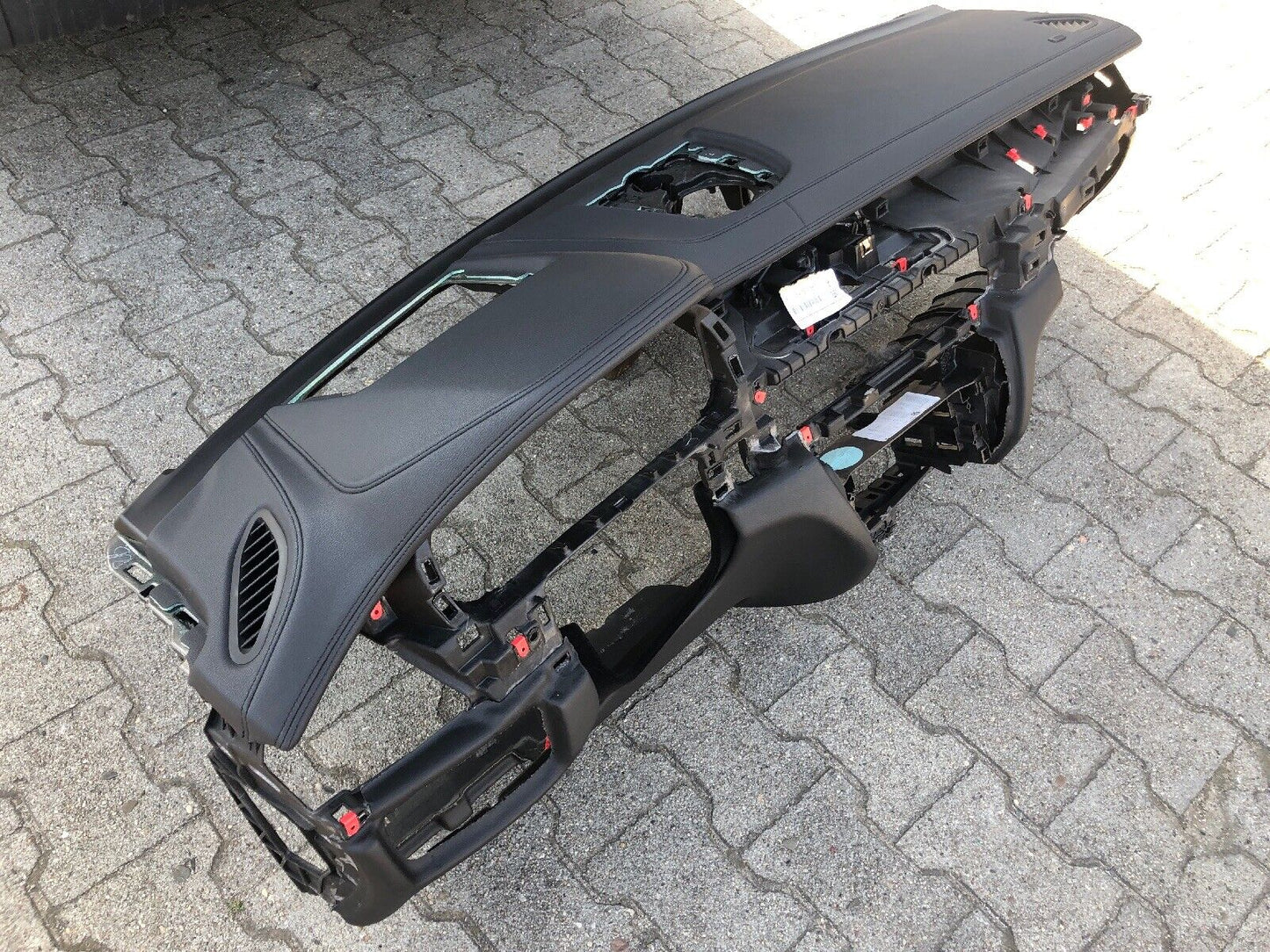 BMW X6 F16 LEDER Armaturenbrett SCHWARZ mit HEAD UP 9323565 INDIVIDUAL
