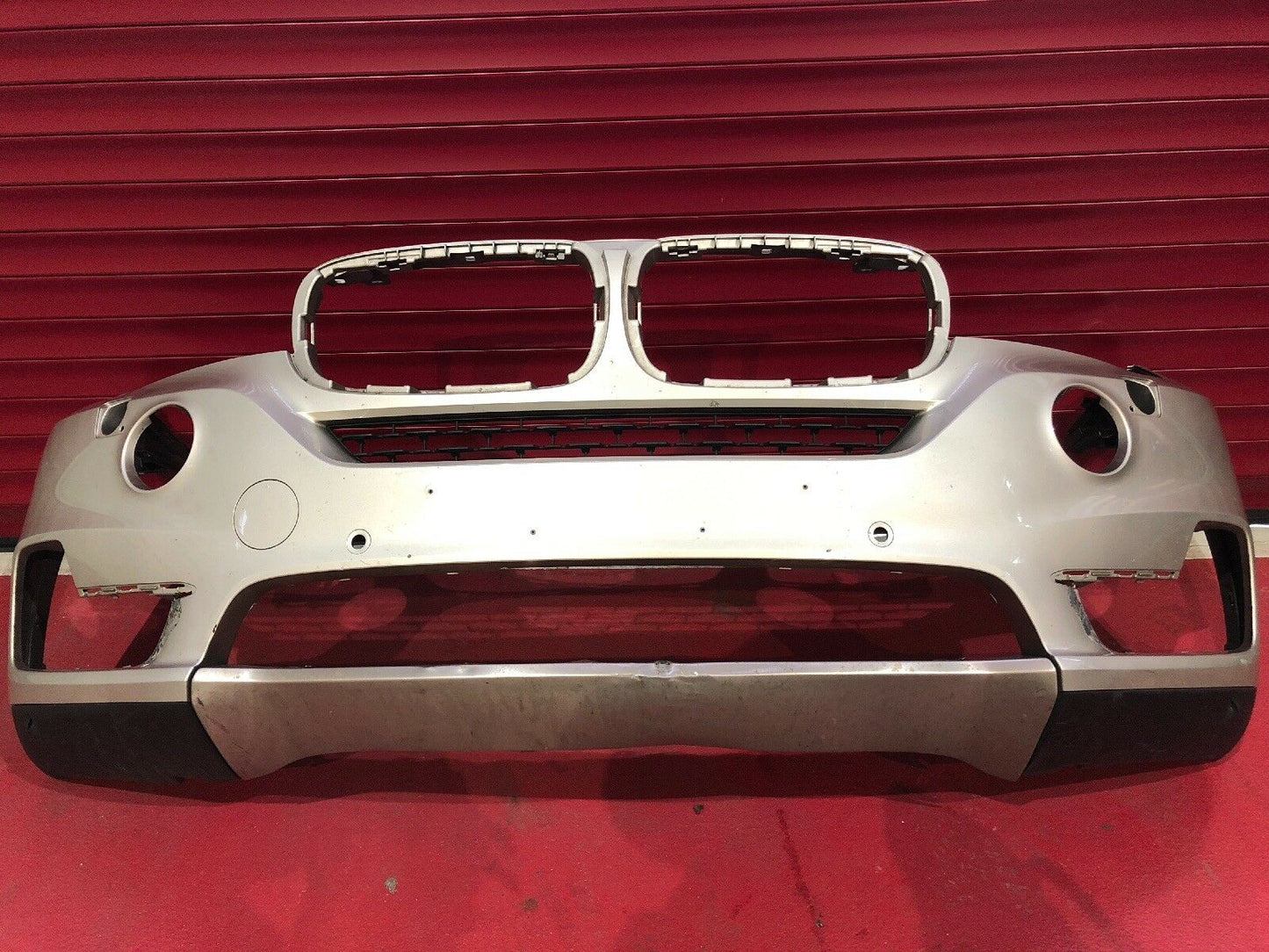 ORIGINAL BMW X5 F15 Stoßstange m SWR PDC vorne Spoiler unten