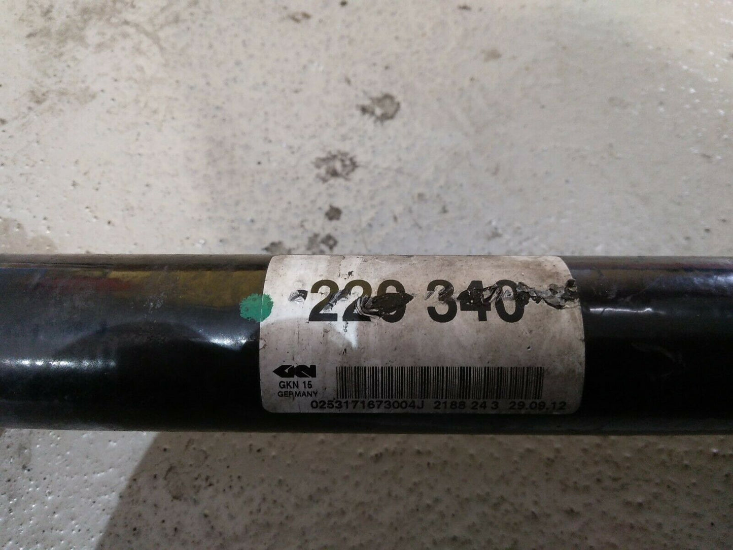 Ferrari 458 SPIDER Italia F142 488 F154 Tributo Antriebswelle DRIVE SHAFT 220340
