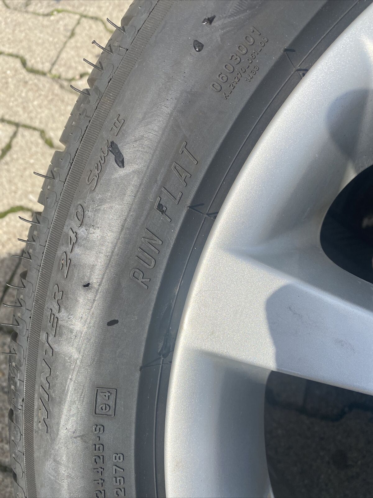 BMW F10 F11 F12 F06 Style 328 Alufelgen WINTERREIFEN 245 45 R18 100V 6790173