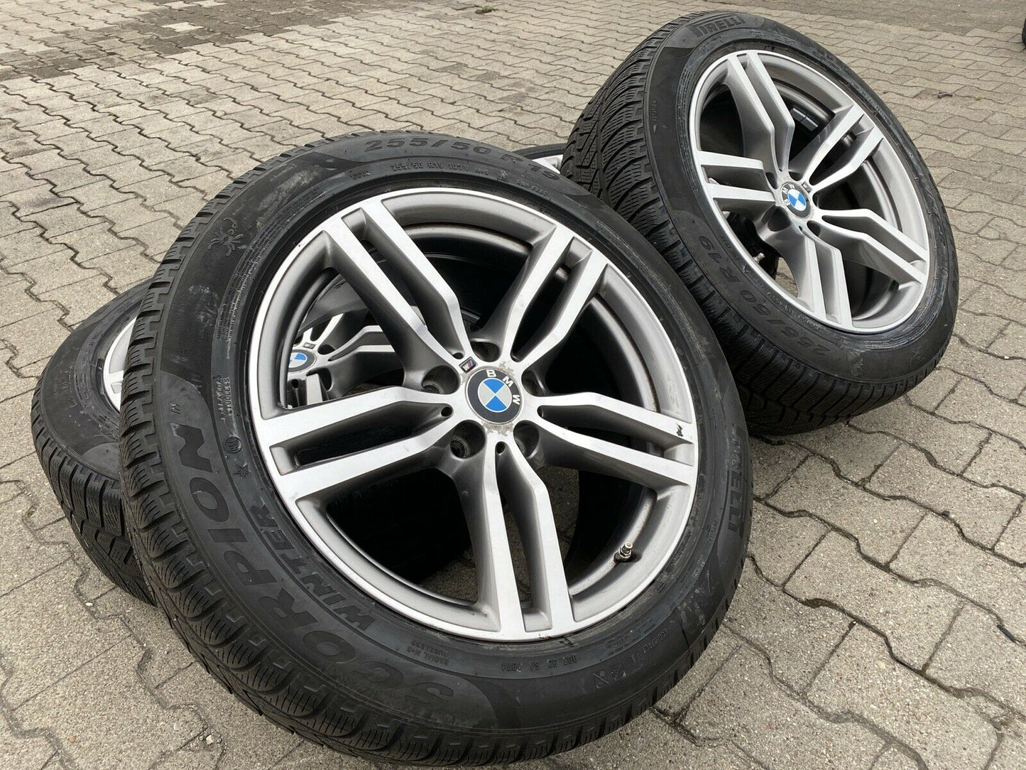 BMW X6 F16 ALUFELGEN M623 TN 7850070 & 7849629 WINTERREIFEN PIRELLI RUNFLAT RDCI
