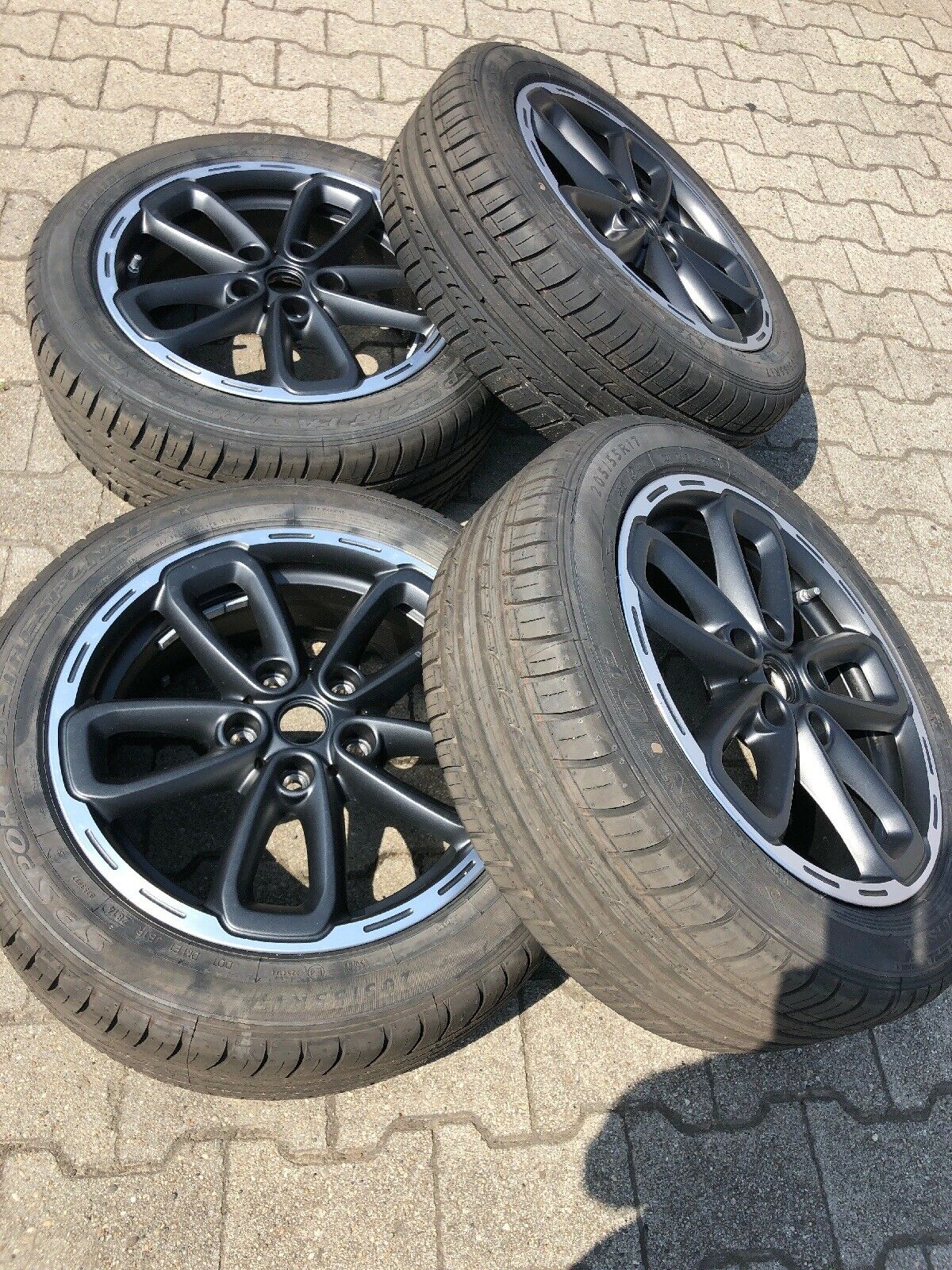 MINI COUNTRYMAN R60 R61 TRIANGLE SPOKE R 141 ALUFELGEN RDKS SOMMERREIFEN 9812676