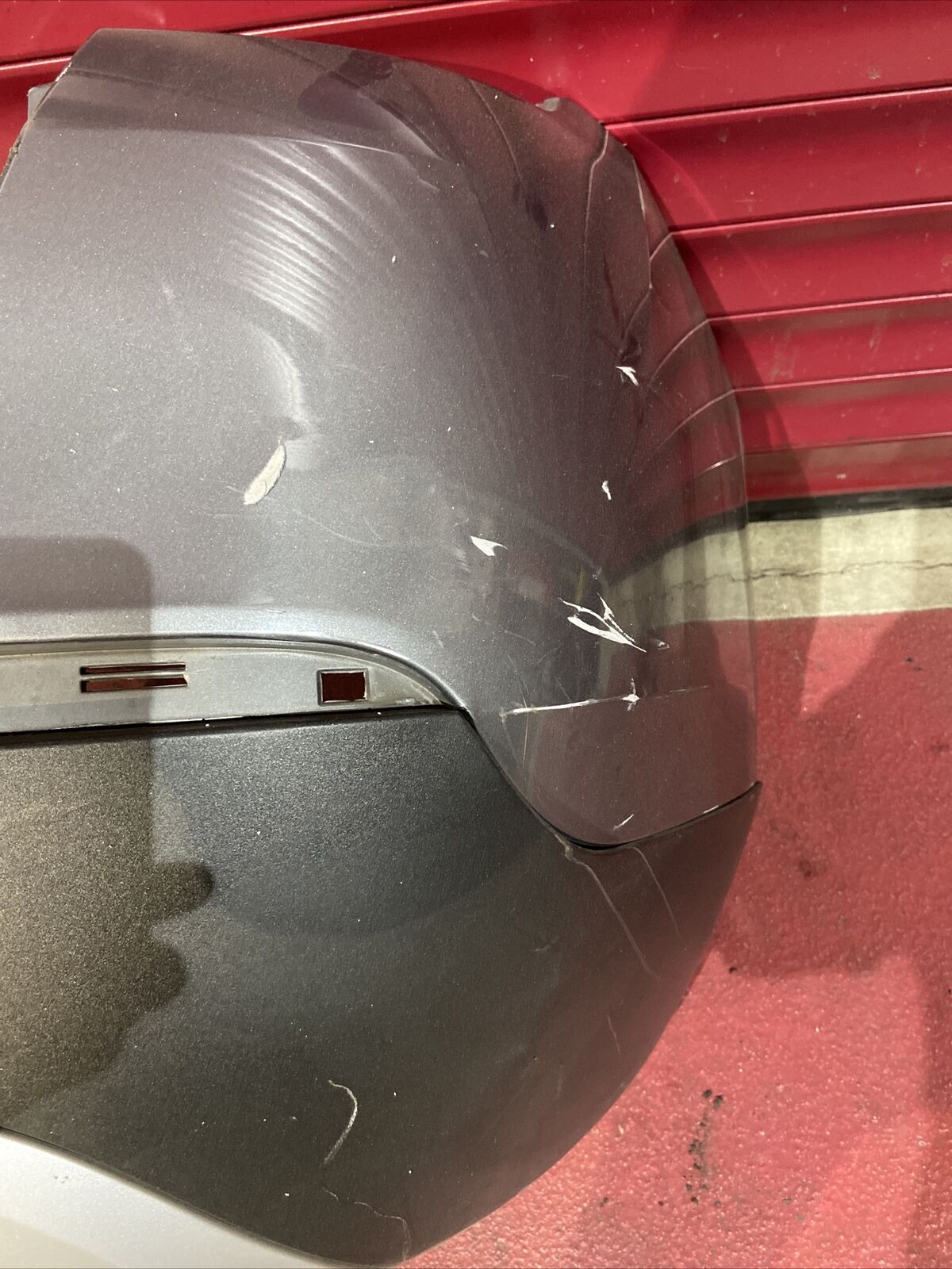 ORIGINAL BMW X1 E84 Stoßstange hinten KOMPLETT OHNE PDC Löcher VORFACELIFT