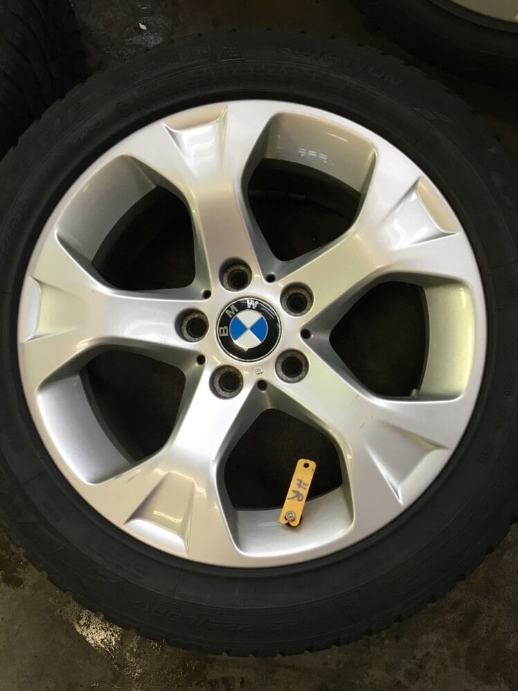ORIGINAL BMW X1 E84 Alufelgen Sternspeiche 317 m Winterreifen RUNFLAT 225 50 R17