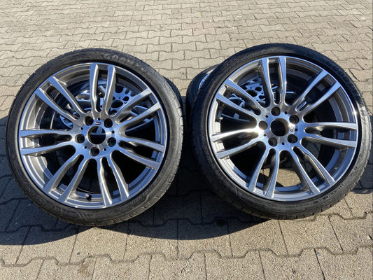 BMW F30 F31 F32 M403 ALUFELGEN 7845882 & 7845883 SOMMERREIFEN 19“ GOODYEAR RSC