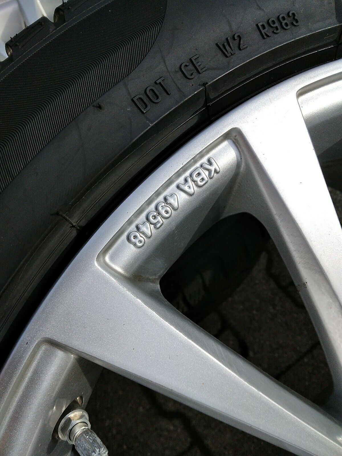 BMW G11 G12 Alufelgen Winterreifen Borbet RDCI RSC 245 45 R19 102V KBA 49548