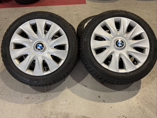 BMW F20 F21 WINTERREIFEN 195 55 R16 87H Continental RSC RDCI SENSOREN RADKAPPEN