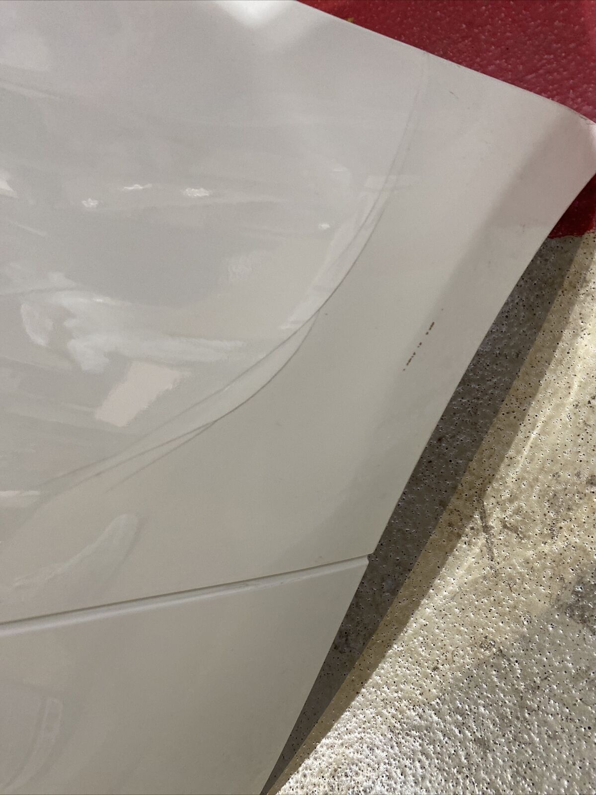 ORIGINAL BMW E90 LCI Facelift Limousine Stoßstange PDC Löcher Alpinweiss