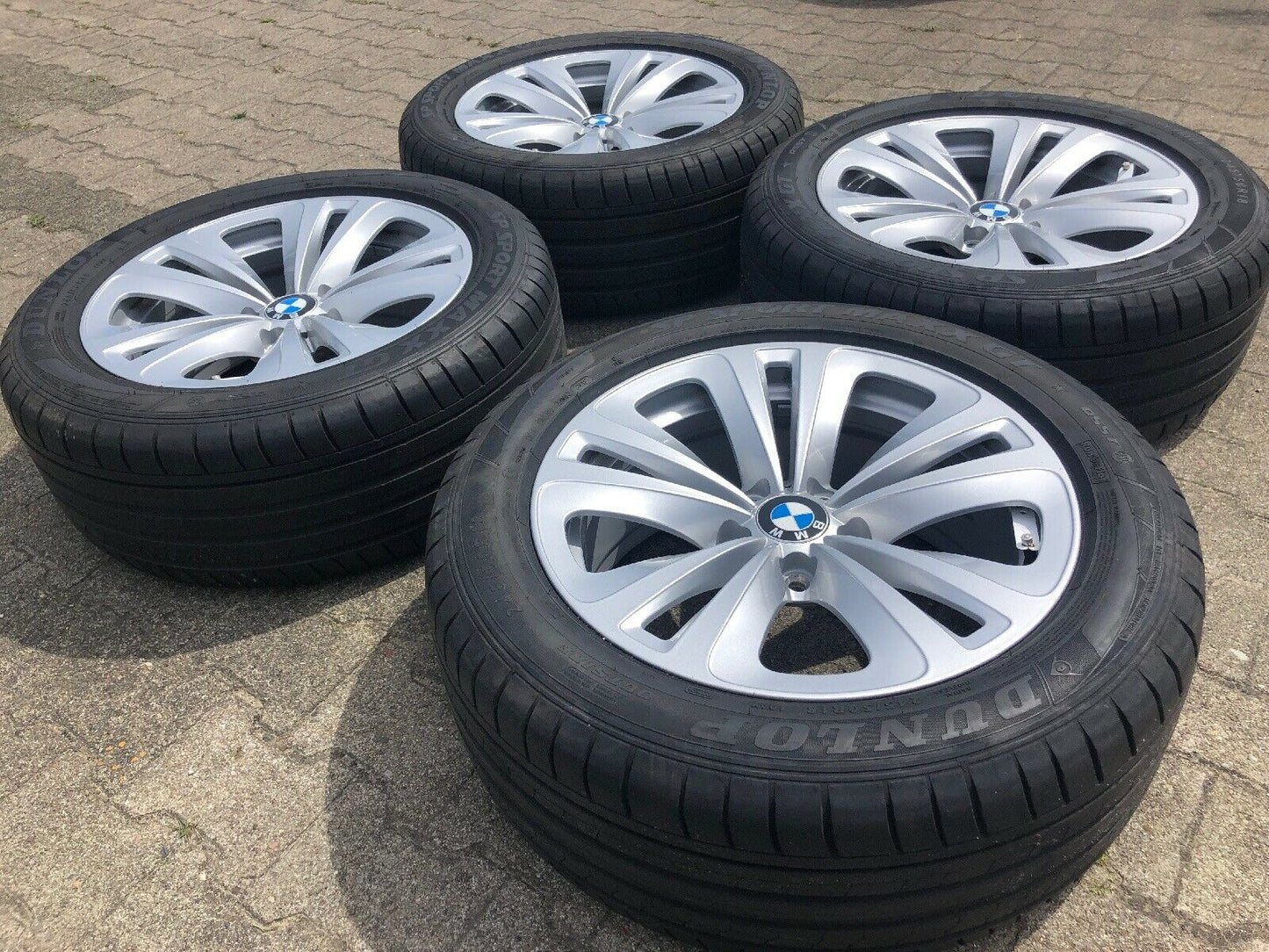 BMW F07 F01 F12 F06 Alufelgen Doppelspeiche 234 Sommerreifen DUNLOP RSC 6775403