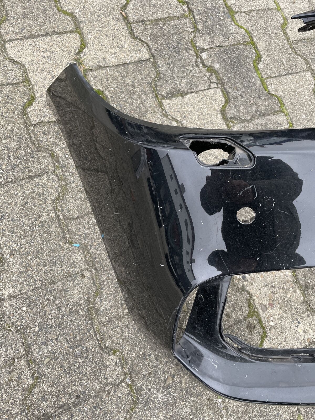 BMW F32 F33 F36 LCI FACELIFT Stoßstange SWR PDC SPORTLINE Black Saphire 7294651