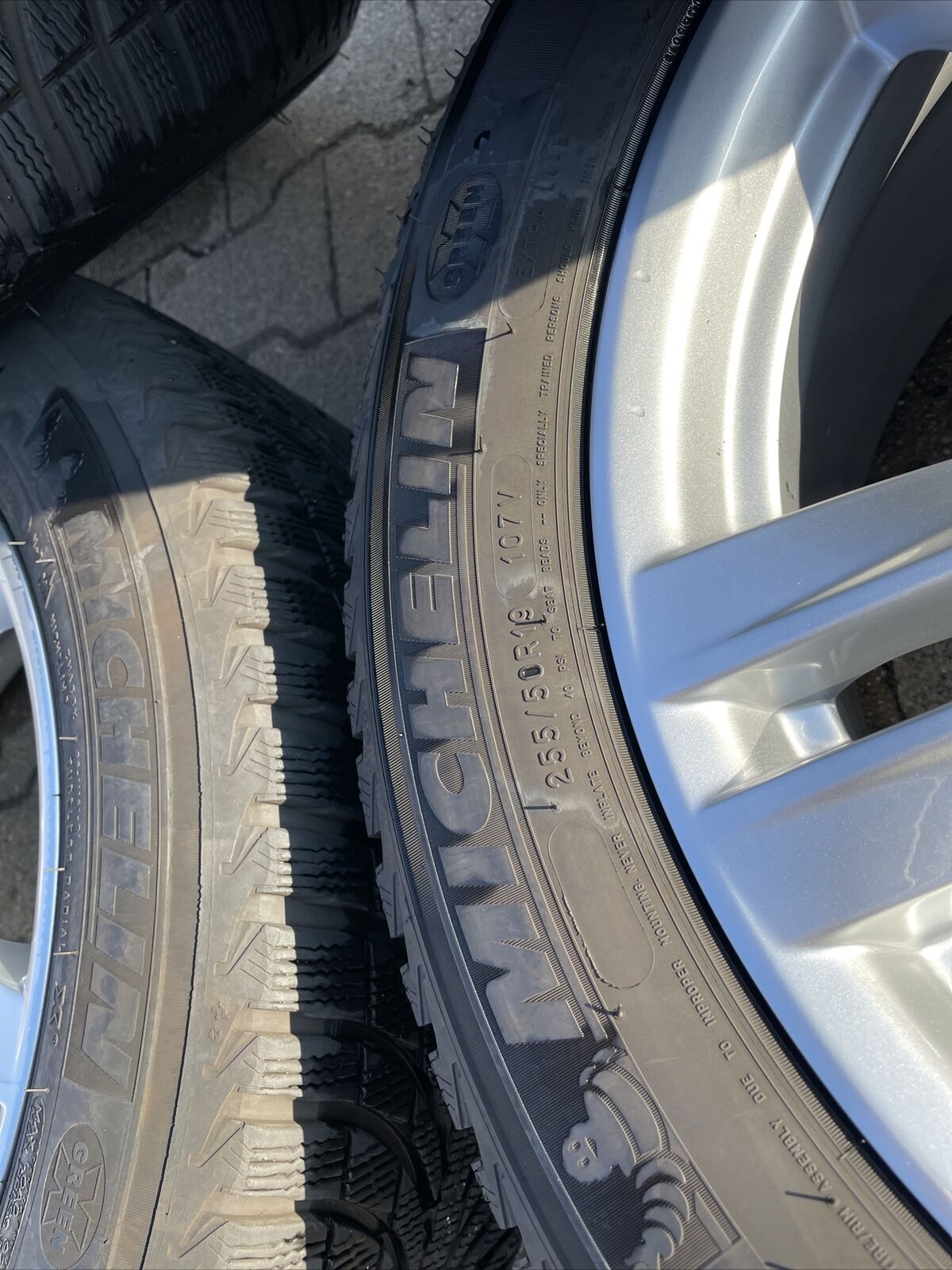 BMW X5 F15 ALUFELGEN M467 RDCI 7846786 MICHELIN RSC WINTERREIFEN 255 50 R19 107V