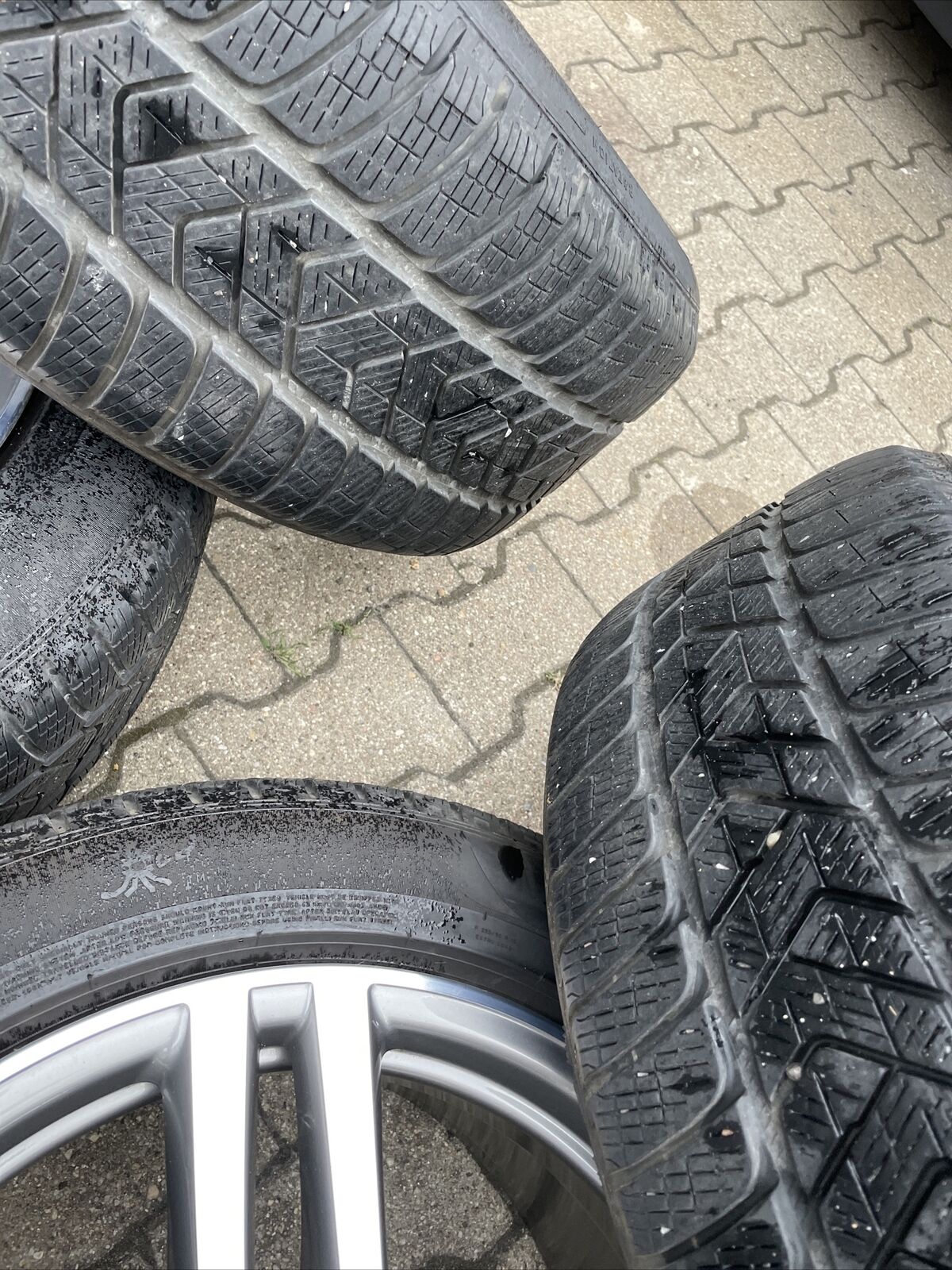 BMW X6 F16 ALUFELGEN M623 TN 7850070 & 7849629 WINTERREIFEN PIRELLI RUNFLAT RDCI