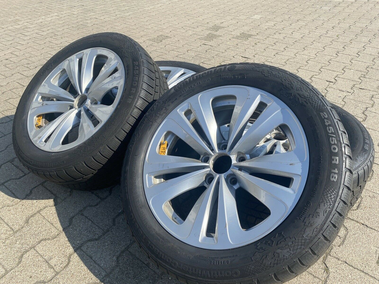 BMW F07 F01 F12 F06 Alufelgen Styling 234 Winterreifen CONTINENTAL RSC 6775403