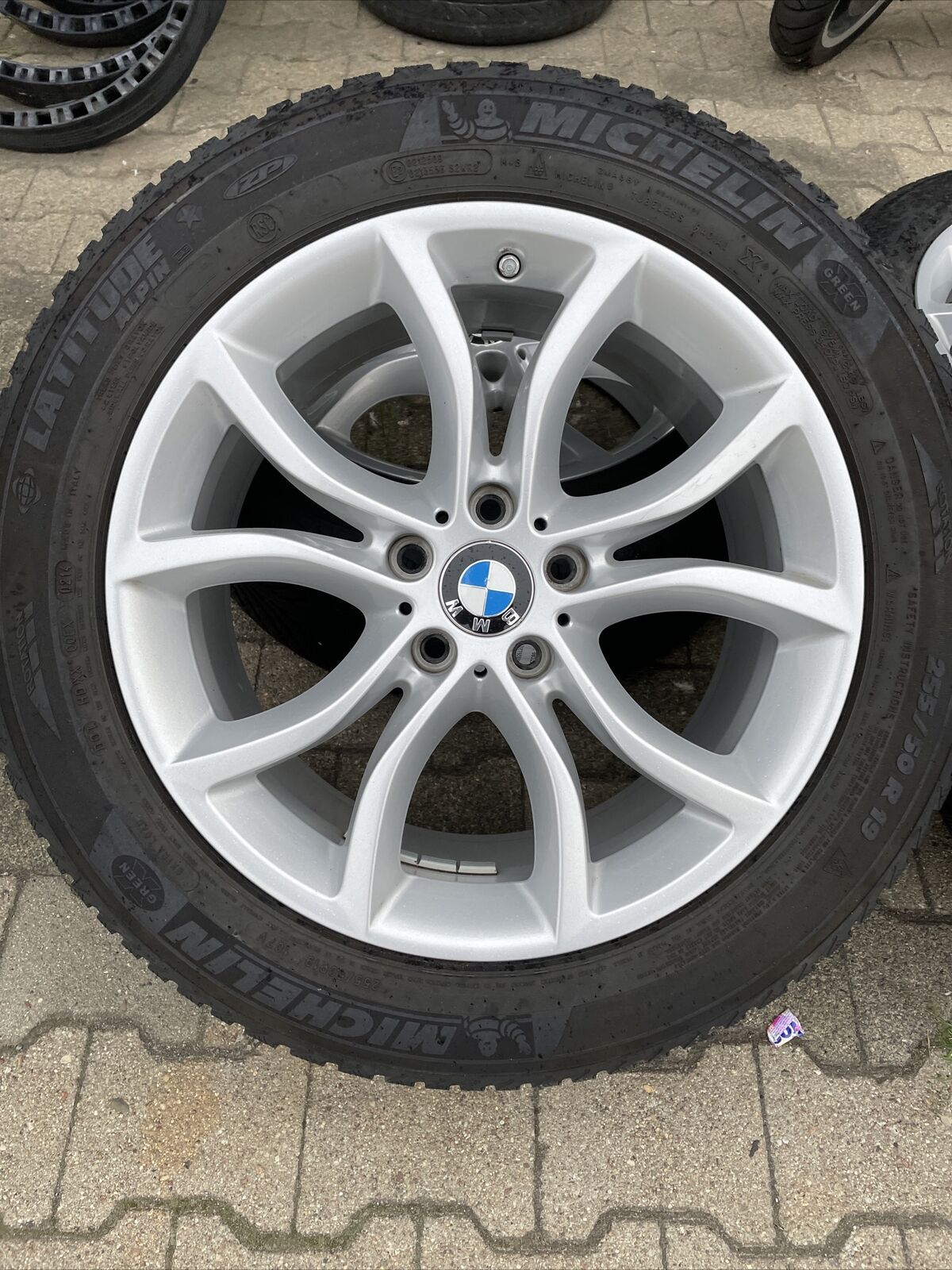 BMW X6 F16 Alufelgen Style 594 RDCI 9J 19 IS48 & 18 Winterreifen 255 50 R19 107V