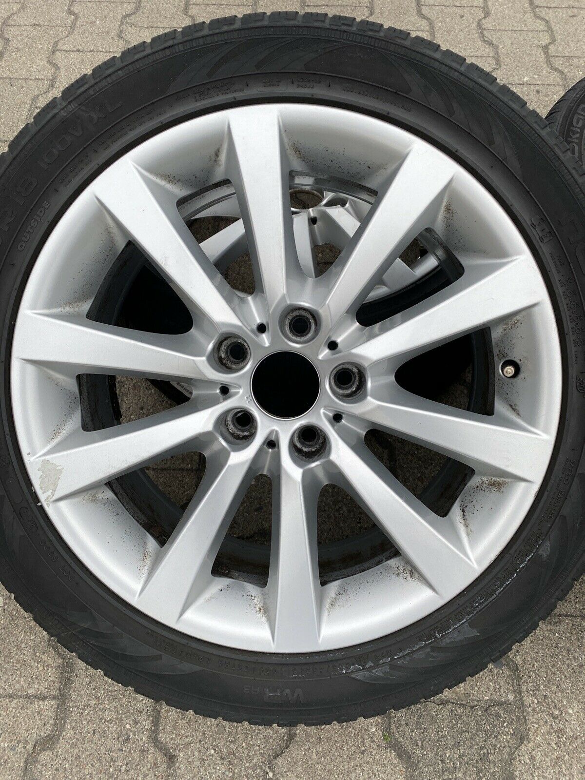 BMW F10 F11 F12 F06 Style 328 Alufelgen WINTERREIFEN 245 45 R18 100V 6790173