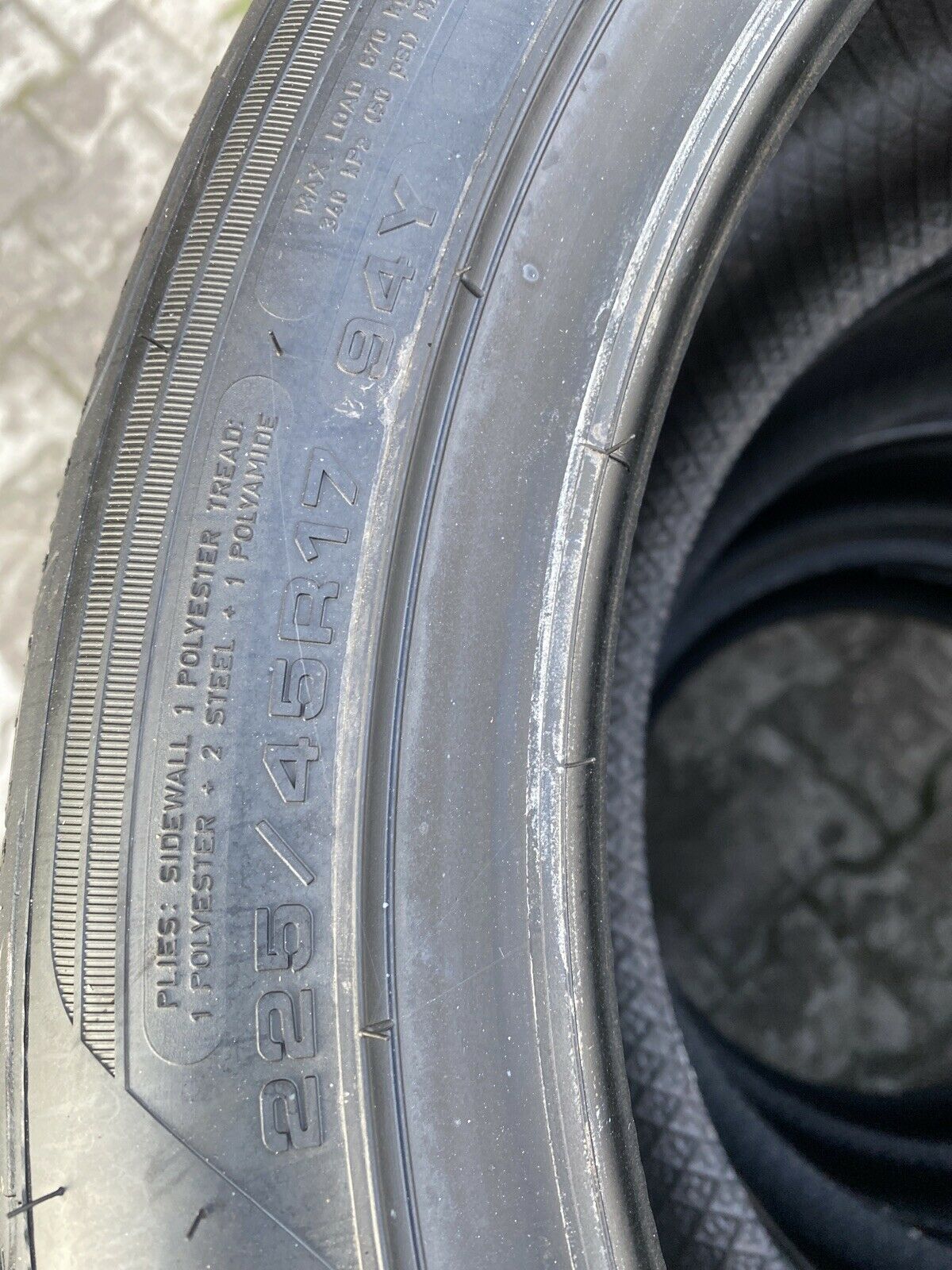 4 NEUWERTIGE GOODYEAR EAGLE F1 ASYMMETRIC3 * SOMMERREIFEN 225 45 R17 94Y DOT3919