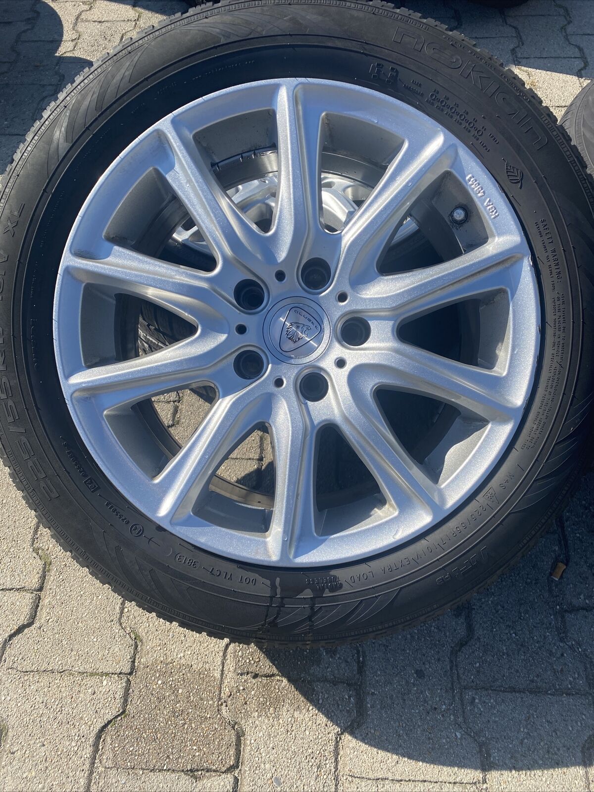 BMW F10 F11 F12 ALUFELGEN Winterreifen 225 55 R17 101V XL KBA 48663 ALUETT RDCI