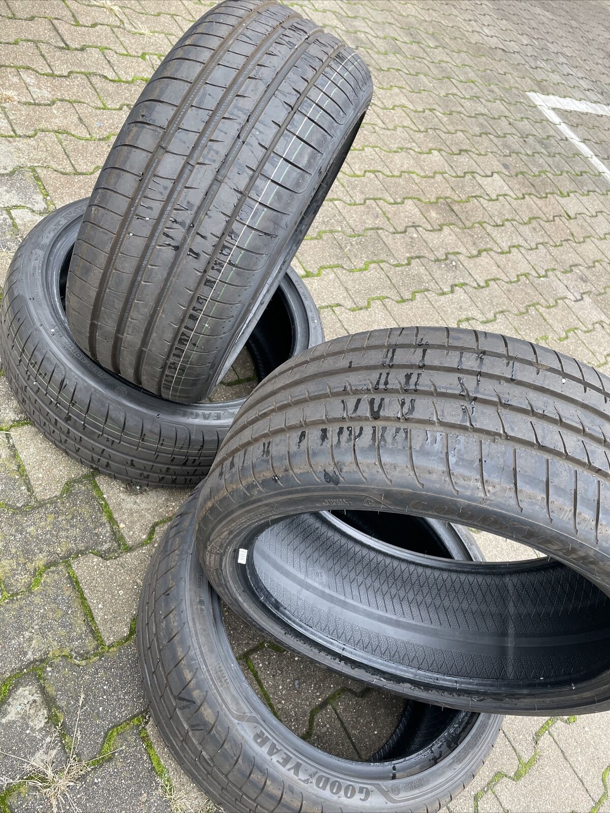 4x NEUW. GOODYEAR EAGLE F1 ASYMMETRIC 3 Sommerreifen 225 40 R18 92Y DOT2221 XL
