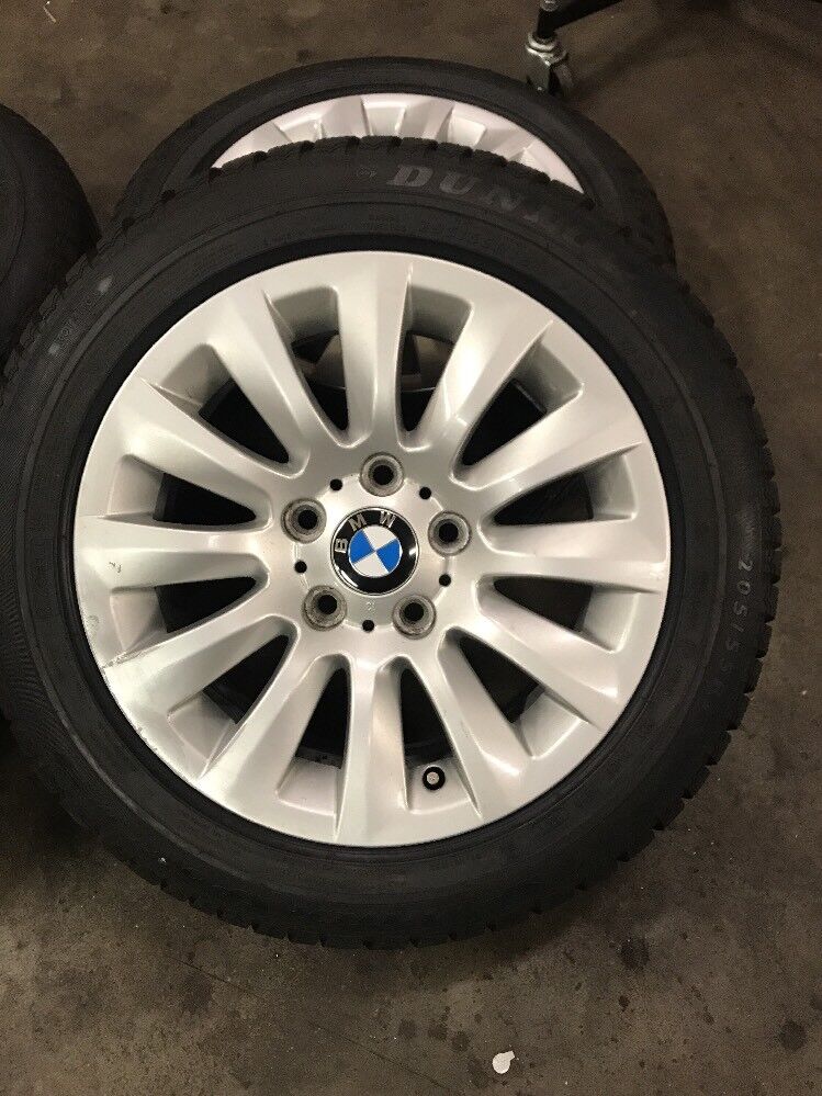 BMW E90 E91 LCI Alufelgen Styling 282 DUNLOP 205 55 R16 91H 6783628 WINTERREIFEN