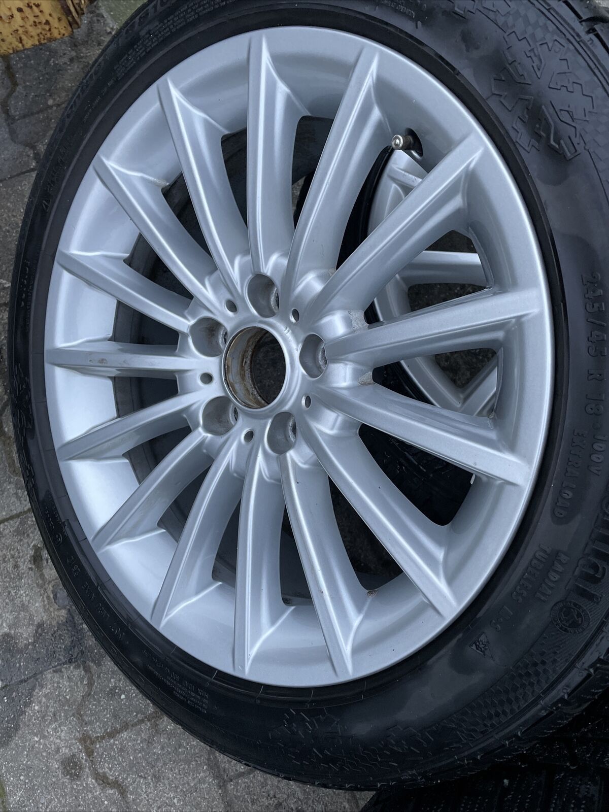 BMW F10 F11 F12 F06 Style 237 Alufelgen RSC WINTERREIFEN 245 45 R18 100V 6775407