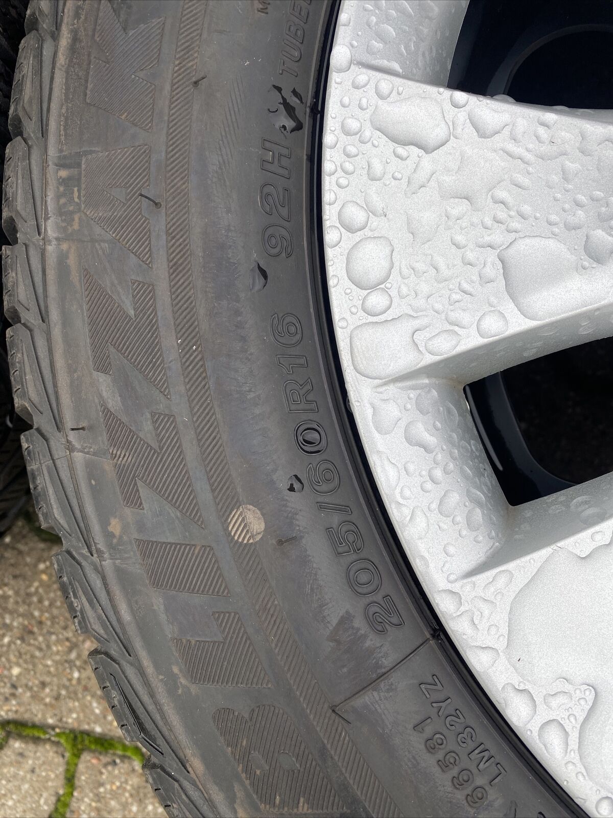 BMW F30 F31 BRIDGESTONE RSC Winterreifen 205 60 R16 92H m RDCI RADKAPPEN 6786353