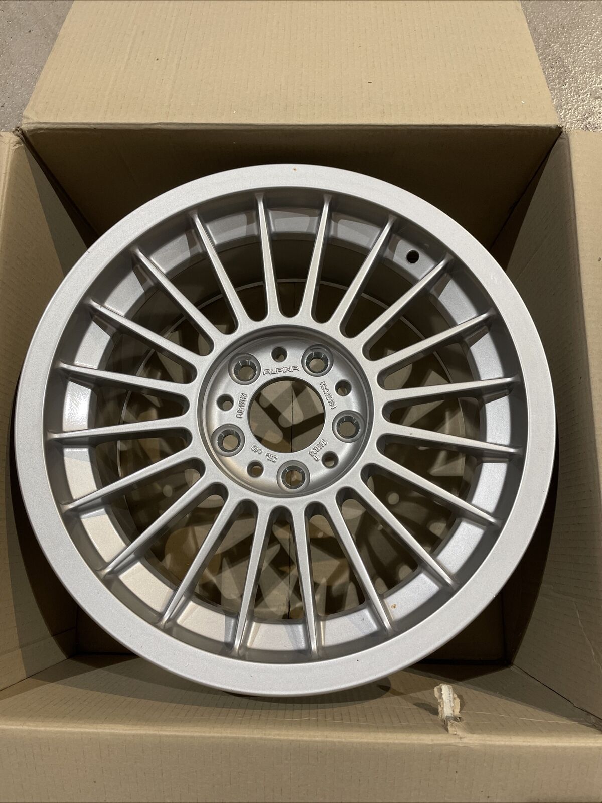 1x NEUE ORIGINAL BMW B8 E36 ALPINA Alufelge 8J x 17 ET46 SELTEN!! 3611138 Z3 E36