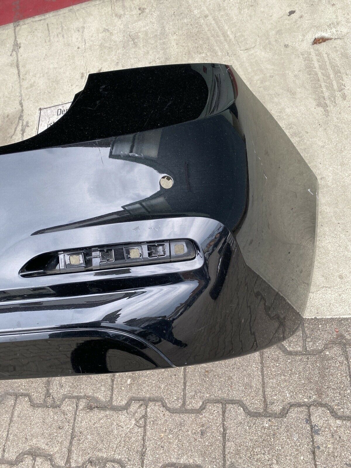 ORIGINAL BMW F30 LCI FACELIFT Stoßstange Limousine PDC BASIS 7334441