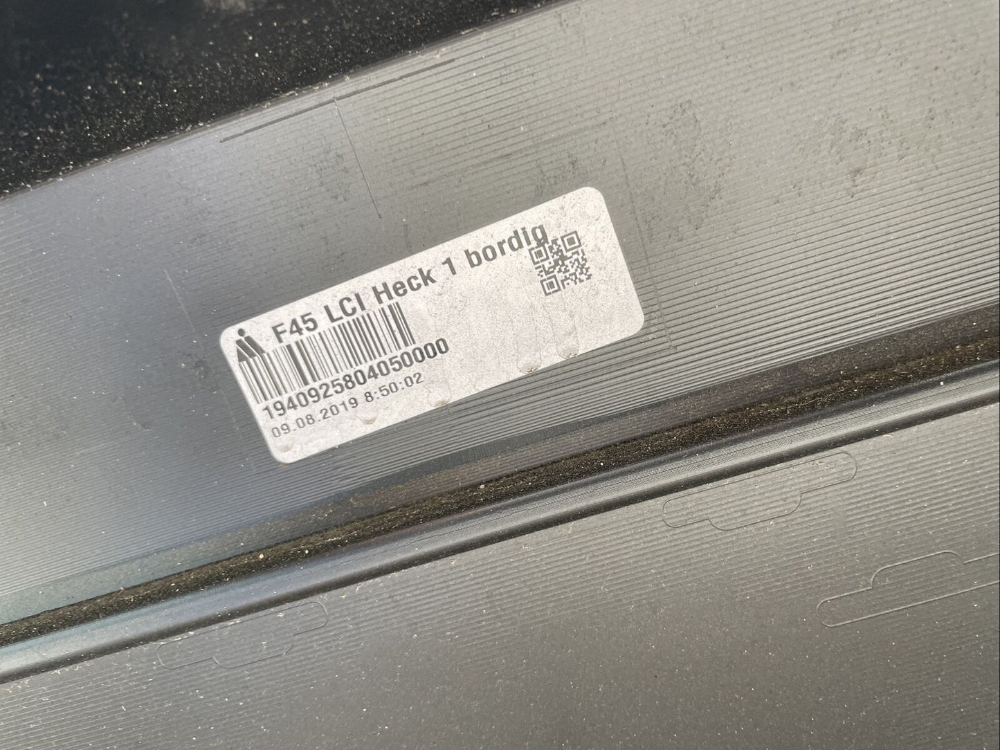 ORIG. BMW F45 2er Active Tourer LCI FACELIFT Stoßstange 1 Bordig BASIS 7480456