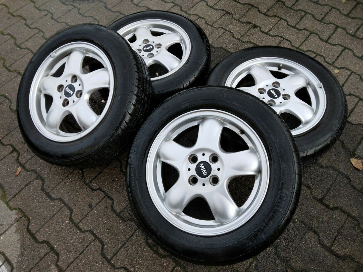 MINI Cooper R56 R50 Alufelgen 5 Star Sommerreifen 175 65 R15 84H TN 6768498
